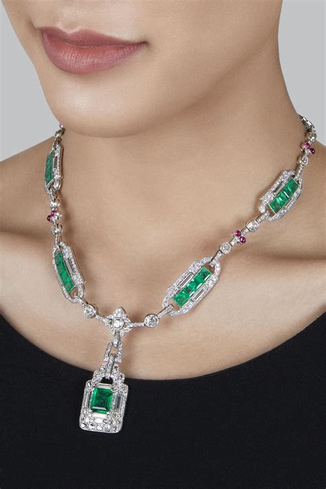 cartier emerald necklace|Cartier emerald pendant.